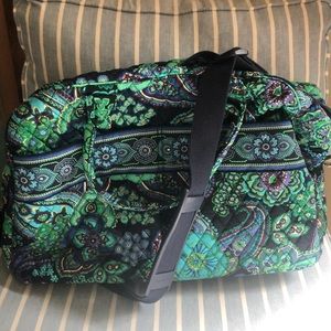 Vera Bradley weekender bag.